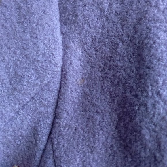 Zara Limited Edition Purple Wool Blend Cropped Blazer - Picture 8 of 8